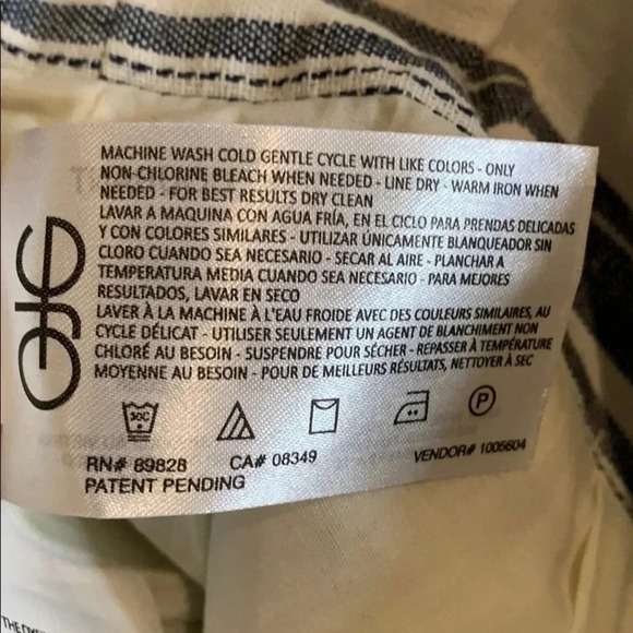 Ella Moss Jumpsuit Ophelia Striped Blue Jumpsuit Size Medium New - Picture 12 of 13